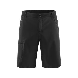 Löffler Trekking-Wanderhose ASL Shorts (leicht, schnelltrocknend) kurz schwarz Herren