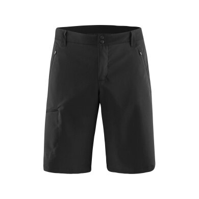 Löffler Trekking-Wanderhose ASL Shorts (leicht, schnelltrocknend) kurz schwarz Herren