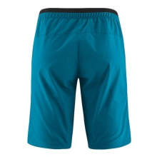 Löffler Trekking-Wanderhose CSL Shorts (leicht, elastisch, schnelltrocknend) kurz blau Herren