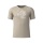 Löffler Wander-/Freizeit Tshirt Printshirt Cottage Merino-Tencel beige Herren