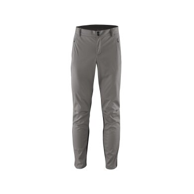 Löffler Softshell-Wanderhose Elegance AB Light (winddicht, elastisches Material) grau Herren