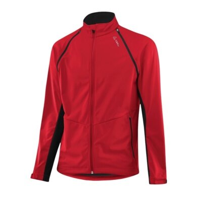 Löffler Softshelljacke Zip Off WS Light (winddicht, wasserabweisend) rot Herren