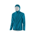 Löffler Kapuzenjacke Hooded WPM Pocket (wasserabweisend, winddicht) blau Herren