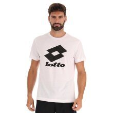 Lotto Tennis-Tshirt Smart III (Baumwollmix) 2022 weiss Herren
