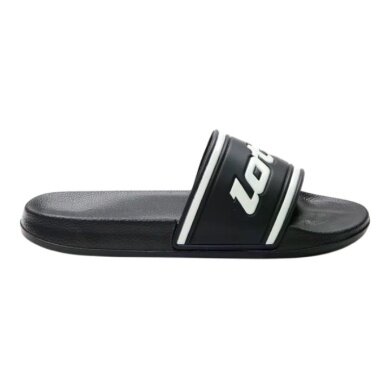 Lotto Badeschuhe Slides schwarz Herren