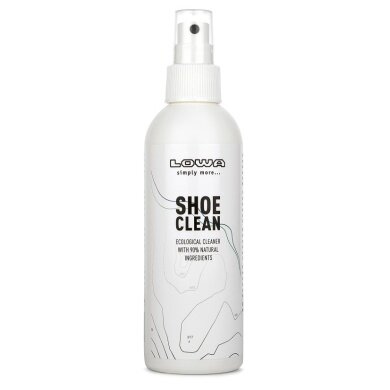 Lowa Schuhpflege Spray Shoe Clean (für Glatt- und Rauhleder) - 1 Dose 200ml -