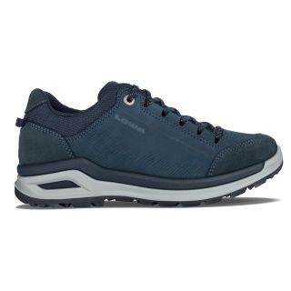 Lowa Alltag-Travelschuhe Ascona LO GTX (Nubukleder, wasserdicht) navyblau Damen