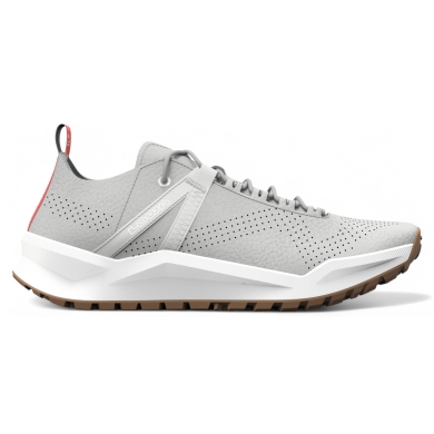 Lowa Alltag-Travelschuhe Kaloya LT (Nubukleder) grau/koralle Herren