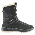 Lowa Winterstiefel Bianca High GTX (Veloursleder/Textil, wasserdicht) 2025 anthrazitgrau/champagner Kinder