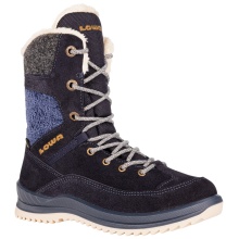 Lowa Winterstiefel Bianca High GTX (Veloursleder/Textil, wasserdicht) 2025 navyblau Kinder