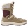 Lowa Winterstiefel Bianca High GTX (Veloursleder/Textil, wasserdicht) 2025 sandbraun/rot Kinder