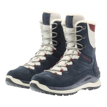 Lowa Winterstiefel Calceta EVO GTX (Veloursleder, wasserdicht) 2025 navyblau/beige Damen