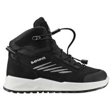 Lowa Winterschuhe Callisto Mid GTX (Textil/Synthetik, wasserdicht) schwarz/weiss Kinder