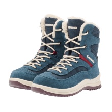 Lowa Winterstiefel Ella High GTX (wasserdicht) navyblau/rot Kleinkinder