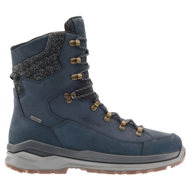 Lowa Winterstiefel Renegade Evo Ice GTX (Nubukleder/Textil, wasserdicht) navyblau/grau Herren