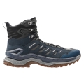 Lowa Wanderschuhe Innovo Mid GTX (All-Terrain, Veloursleder, wasserdicht) navyblau/grau Herren