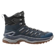 Lowa Wanderschuhe Innovo Mid GTX (All-Terrain, Veloursleder, wasserdicht) navyblau/grau Herren