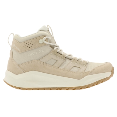 Lowa Wanderschuhe Kaloya Mid GTX (Nubukleder/Textil, wasserdicht) beige/dune Damen