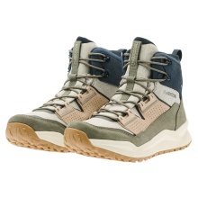 Lowa Wanderschuhe Kaloya Mid GTX (Nubukleder/Textil, wasserdicht) olivegrün/navyblau Herren