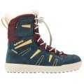 Lowa Winterstiefel Lucy 2 High GTX (Veloursleder/Textil, wasserdicht) navyblau/rot Kinder