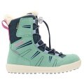Lowa Winterstiefel Lucy 2 High GTX (Veloursleder/Textil, wasserdicht) rauchgrün/pflaume Kleinkinder