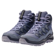 Lowa Wanderschuhe Maddox Pro Mid GTX Junior (Textil/Veloursleder, wasserdicht) violett Kinder