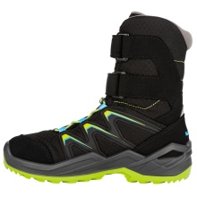 Lowa Winterstiefel Maddox Warm High GTX (Textil/Synthetik, wasserdicht) 2025 schwarz/limone Kleinkinder