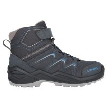 Lowa Winterschuhe Maddox Warm Mid GTX (Textil/Synthetik, wasserdicht) 2025 stahlblau Kinder
