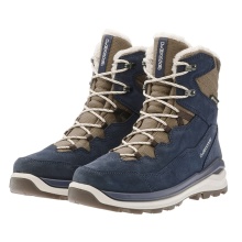 Lowa Winterstiefel Ottawa Evo GTX (Veloursleder/Textil, wasserdicht) navyblau/dune Damen