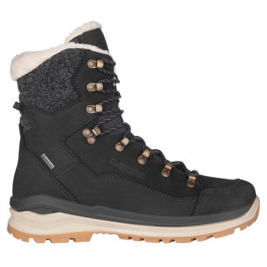 Lowa Winterstiefel Renegade Evo Ice GTX (Nubukleder/Textil, wasserdicht) schwarz/champagner Damen