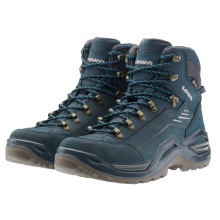 Lowa Wanderschuhe Renegade EVO Mid GTX (All-Terrain, Nubukleder, wasserdicht) navyblau/grau Herren