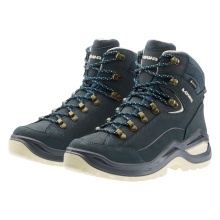 Lowa Wanderschuhe Renegade Evo Mid GTX (All-Terrain, Nubukleder, wasserdicht) navyblau/dune Damen