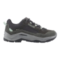 Lowa Wanderschuhe Ventierra LO GTX (Veloursleder/Textil, wasserdicht) grau/rauchgrün Damen
