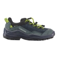 Lowa Wanderschuhe Wandax LO GTX (Veloursleder/Synthetik, wasserdicht) dunkelpetrol/lime Kleinkinder