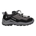 Lowa Wanderschuhe Wandax LO GTX (Veloursleder/Synthetik, wasserdicht) schwarz/grau Kleinkinder