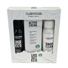 Lowa Schuhpflege-SET Care ECO neutral (1x Water Stop ECO, 1x Active Creme, 1x Shoe Clean) - 1 Set