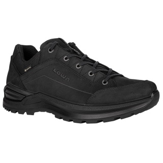 Lowa Wanderschuhe Renegade EVO Low WIDE GTX 2025 (All-Terrain, Nubukleder, wasserdicht) schwarz Herren