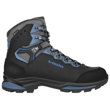 Lowa Wanderschuhe Camino Evo GTX (Trekking, Nubukleder, wasserdicht) 2024 schwarz/blau Herren