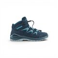 Lowa Wanderschuhe Innox Evo GTX QC (Synthetik/Textil, wasserdicht) navyblau/türkisblau Kinder