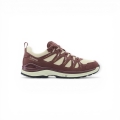 Lowa Wanderschuhe Innox Evo II GTX (All-Terrain, Textil/Mikrofaser, wassderdicht) bordeauxrot/hellbeige Damen