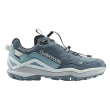 Lowa Wanderschuhe Maddox Pro GTX Low Sl (Textil/Synthetik, wasserdicht) rauchblau/grau Damen
