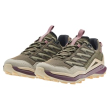 Lowa Wanderschuhe Maddox Pro Low (Fast-Hiking, Textil/Synthetik) braun/rosa Damen