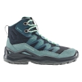 Lowa Wanderschuhe Maddox Pro Mid GTX Junior (Textil/Veloursleder, wasserdicht) navyblau/blau Kinder