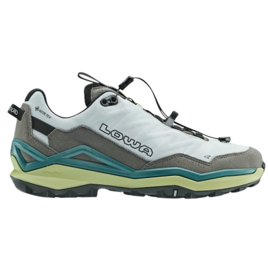 Lowa Wanderschuhe Maddox Pro Low GTX SL (Fast-Hiking, Textil/Synthetik, wasserdicht) grau/farn Herren