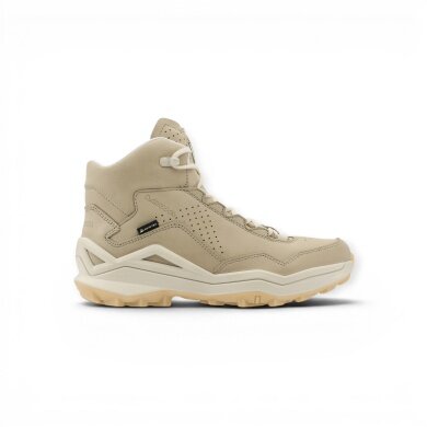Lowa Wanderschuhe Maddox Pro LT GTX MID (Nubukleder, wasserdicht) desertbeige/champagner Damen