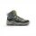 Lowa Wanderschuhe Maddox Pro Mid GTX Junior (Textil/Veloursleder, wasserdicht) schwarz/limone Kleinkinder