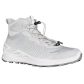 Lowa Wanderschuhe Merger Mid GTX (Multifunktion, Synthetik/Textil, wasserdicht) weiss/hellgrau Damen
