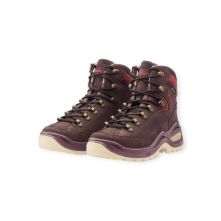 Lowa Wanderschuhe Renegade Evo Mid GTX (All-Terrain, Nubukleder, wasserdicht) altrosa/ton Damen
