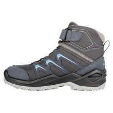 Lowa Winterschuhe Maddox Warm Mid GTX (Textil/Synthetik, wasserdicht) 2024 stahlblau Kleinkinder