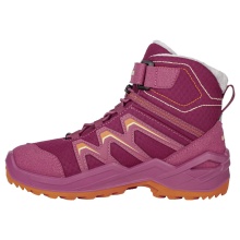 Lowa Winterschuhe Maddox Warm Mid GTX (Textil/Synthetik, wasserdicht) 2024 pink/orange Mädchen